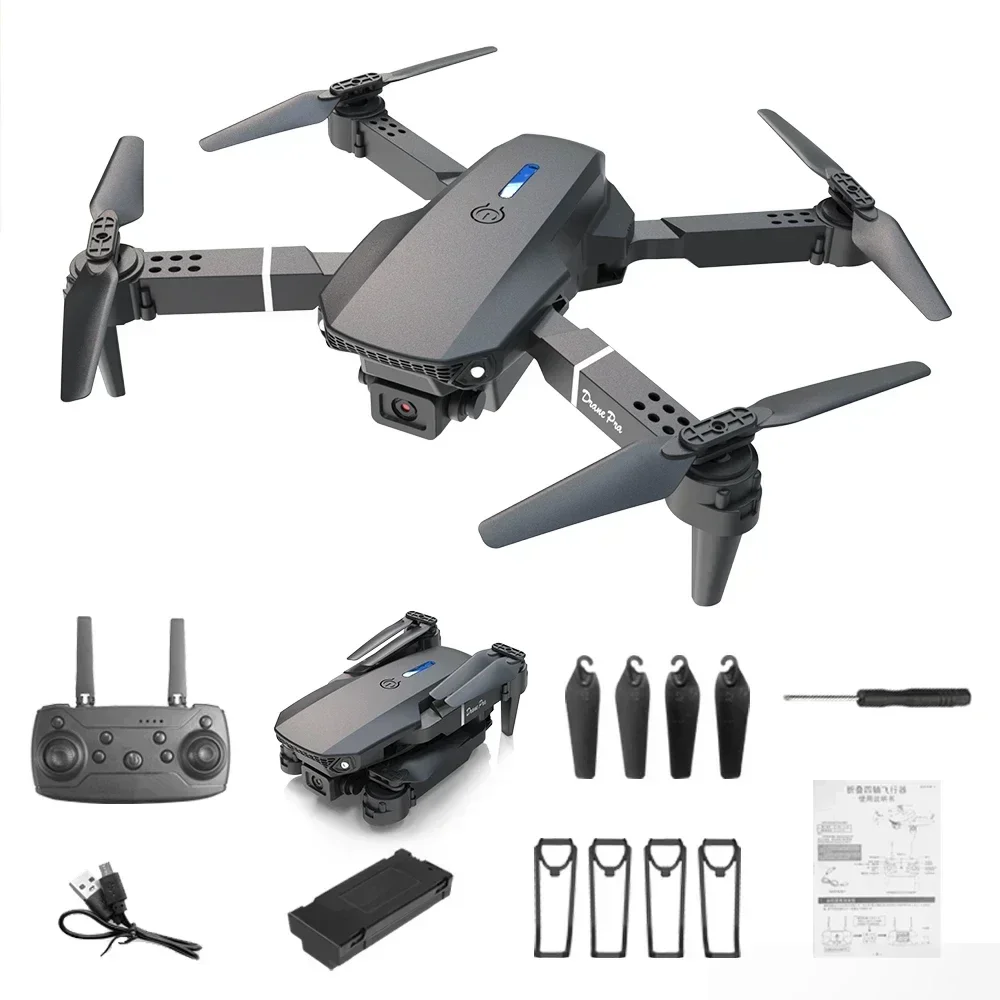 접이식 E88 미니 드론 4K HD 카메라 WiFi F - Drone Kit Tricopter 리뷰 및 가격