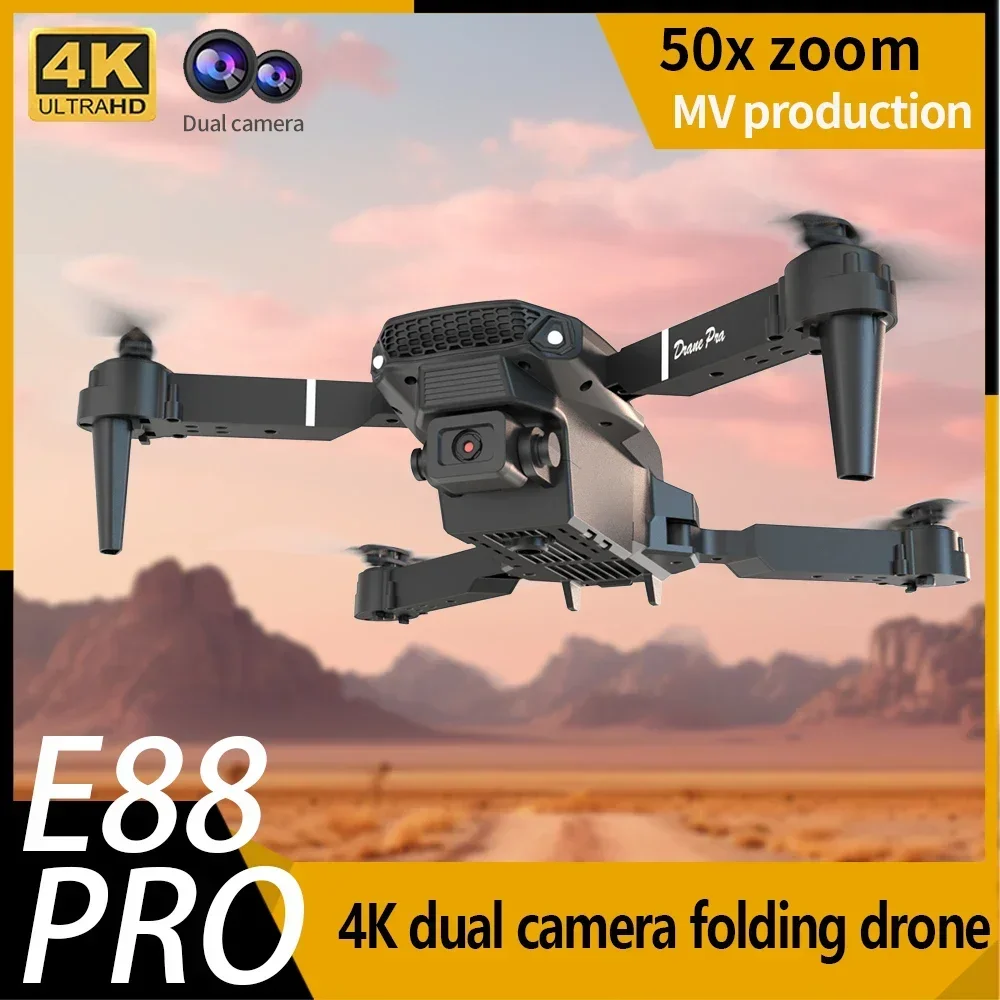 접이식 E88 미니 드론 4K HD 카메라 WiFi F - Drone Kit Tricopter 리뷰 및 가격
