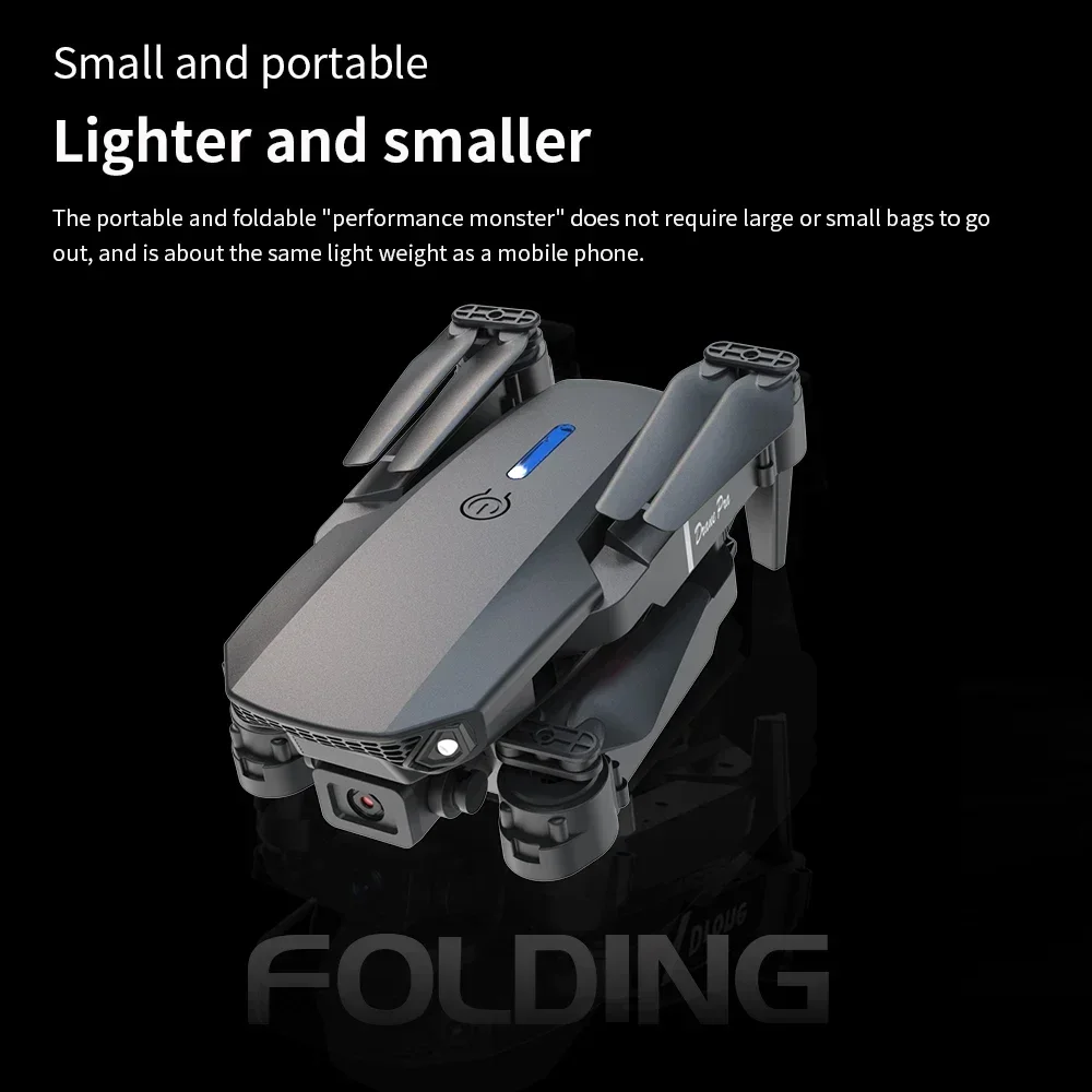 접이식 E88 미니 드론 4K HD 카메라 WiFi F - Drone Kit Tricopter 리뷰 및 가격
