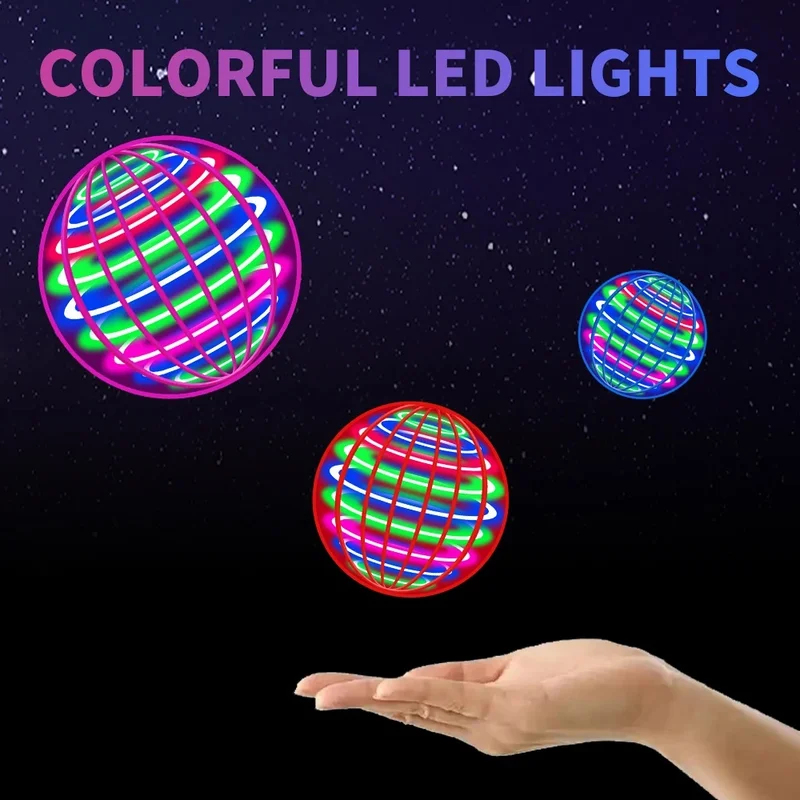 LED 매직 플라잉 오브 볼, 360 °   손으로 조 - Drone Kit Tricopter 리뷰 및 가격