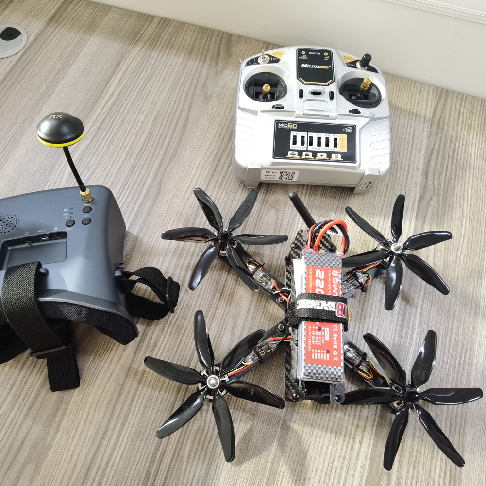 10개 504060   5x4x6 6 블레이드 단색 C - Drone Kit Racing 리뷰 및 가격